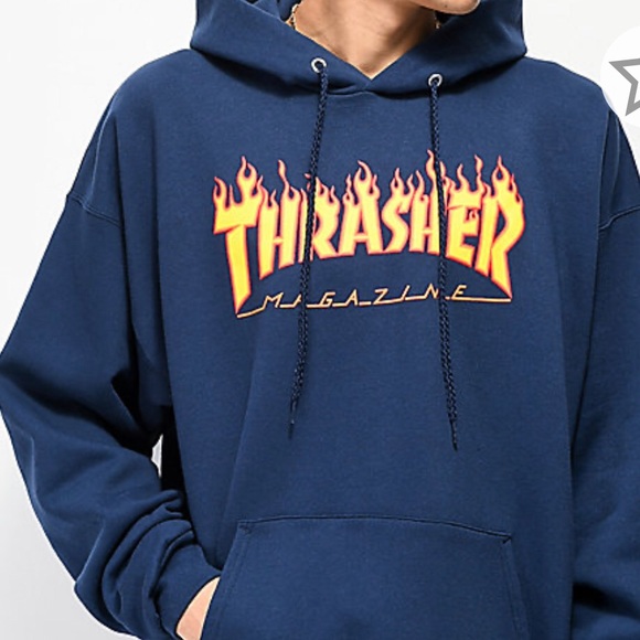 thrasher blue fire